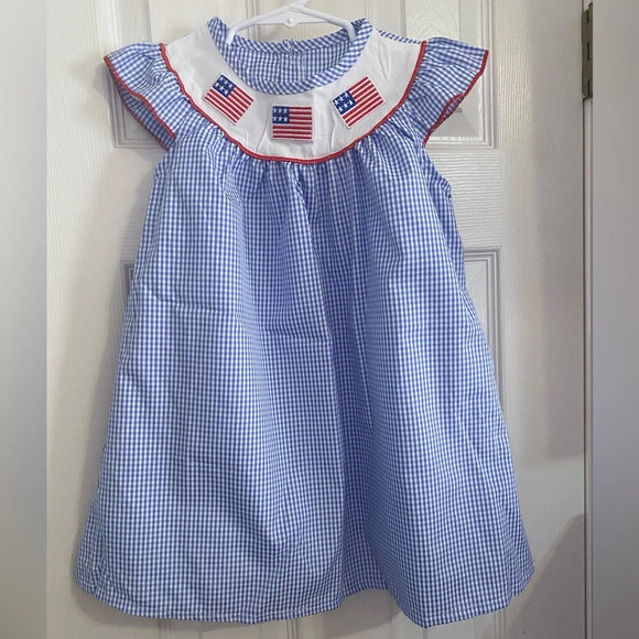 New Flag Dress & Headband - Picture 1 of 7